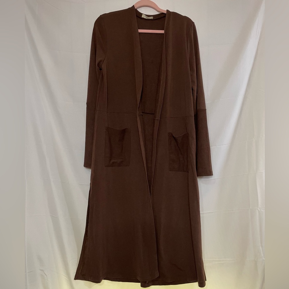 Blumin Brown Knit Cardigan